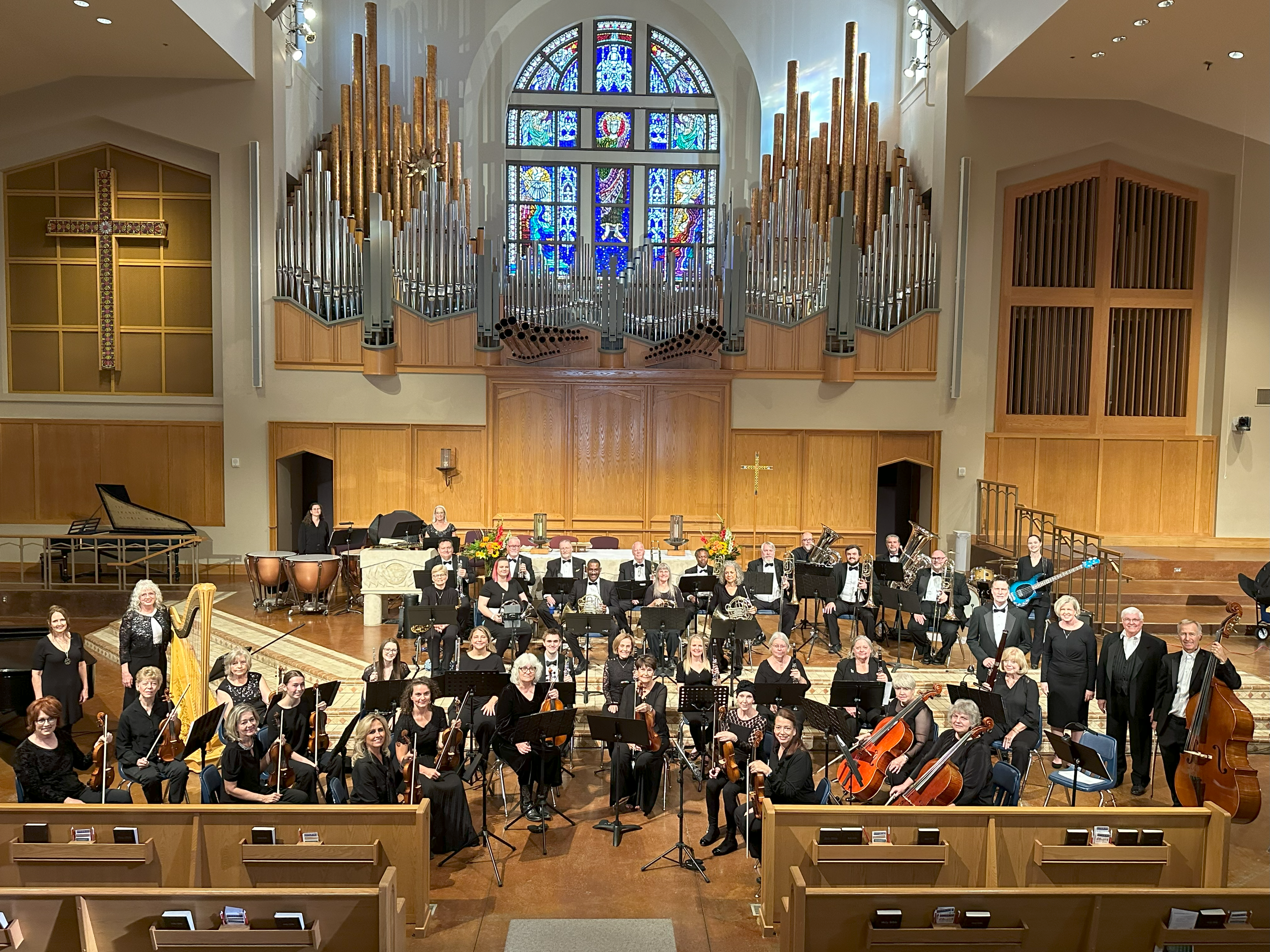 Alleluia Orchestra Concert of Hope at La Casa de Cristo 10-22-2023